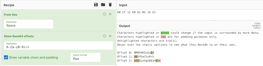 change header using base64 encoding